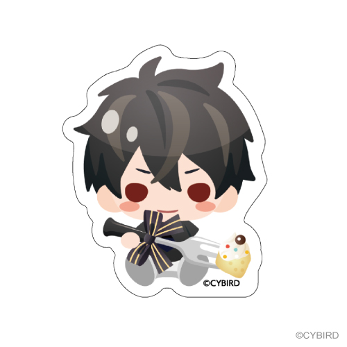 ミニキャラを使用した、高さ約6cmのアクリルバッジです♪　※キャラクターによってサイズは変動します。